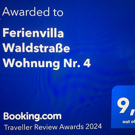 Ferienvilla Waldstrasse Wohnung Nr. 4 Heringsdorf  Esterno foto