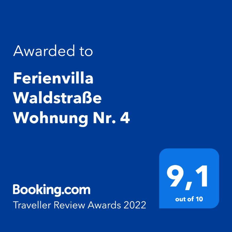Ferienvilla Waldstrasse Wohnung Nr. 4 Heringsdorf  Esterno foto